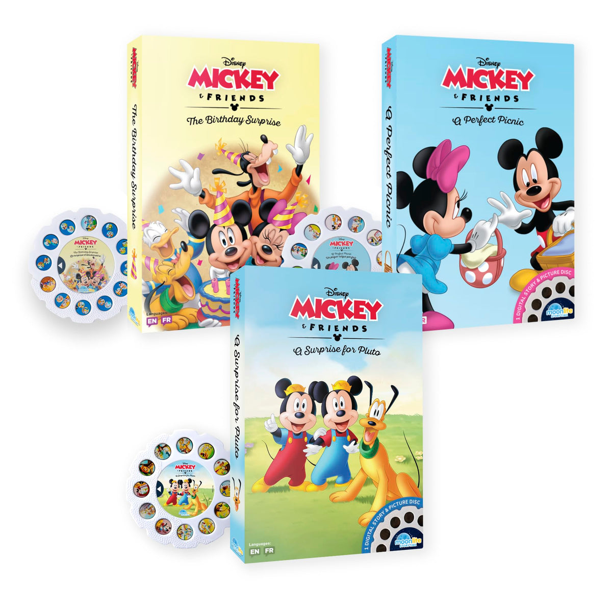 Moonlite Storytime Reels cover featuring Mickey for magical bedtime storytelling.