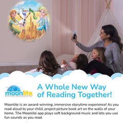 Moonlite adhesive adapter collar supports quick secure projection
