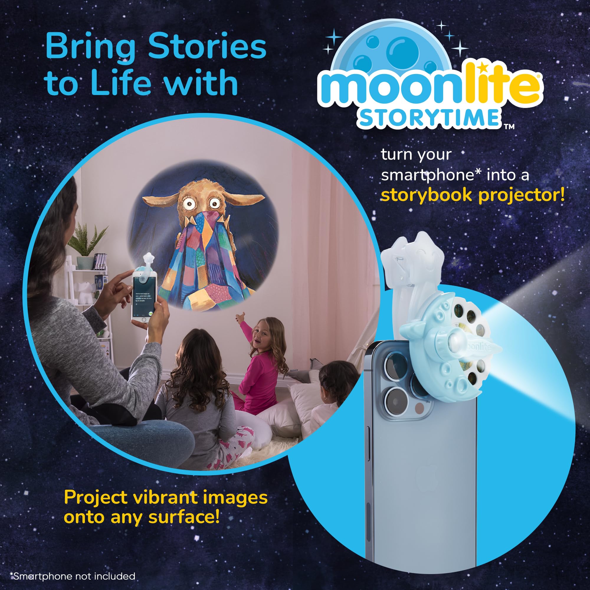 Moonlite Storytime Starter Pack gift evokes shared reading and magical family moments.