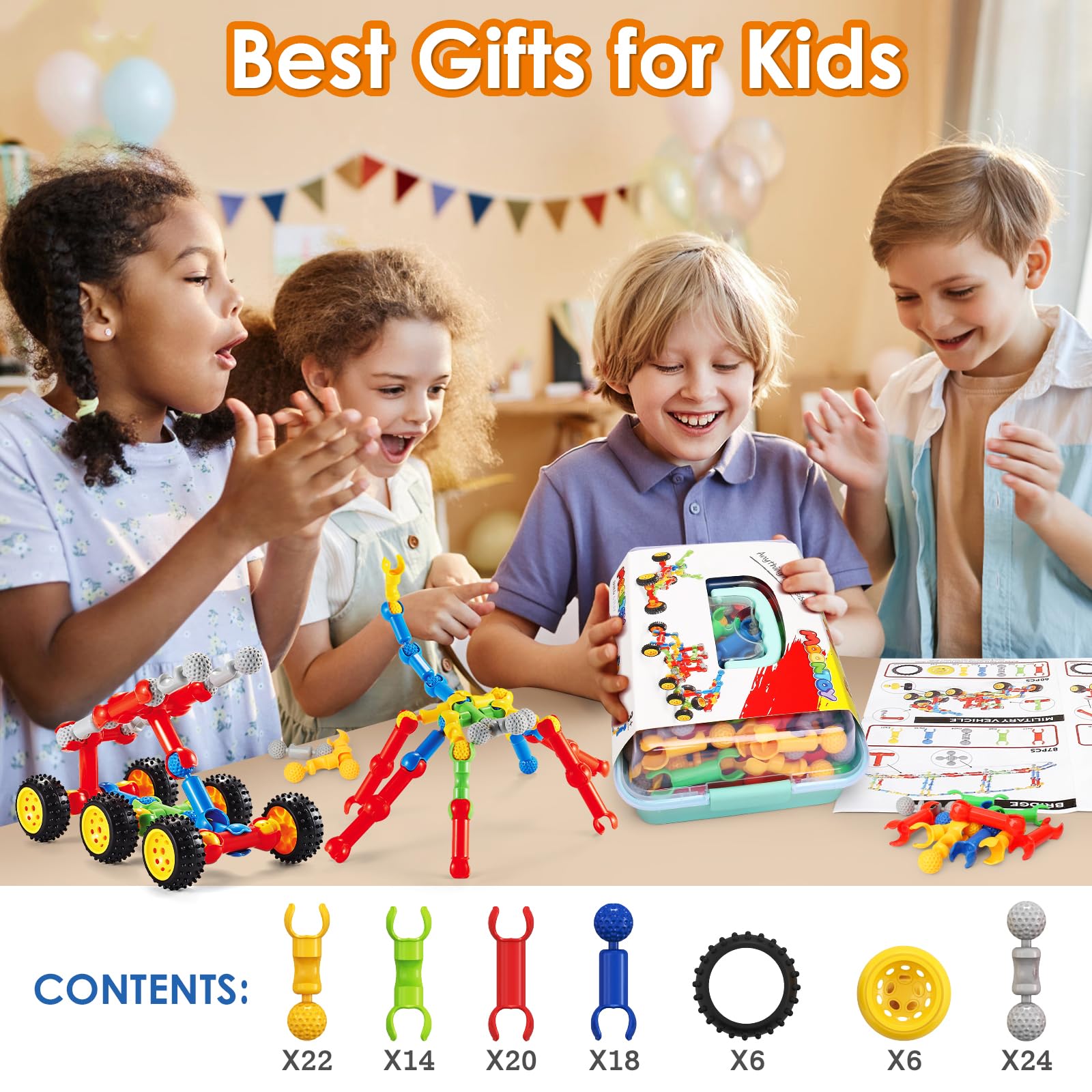 MOONTOY STEM Kits open-ended play image highlights creativity and independence