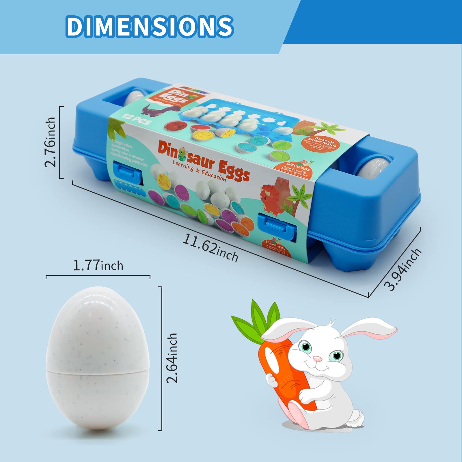 MOONTOY STEM toy eggs support early counting and problem solving