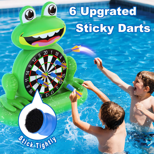MOONTOY Sticky Darts cling to the board even when wet for smooth play
