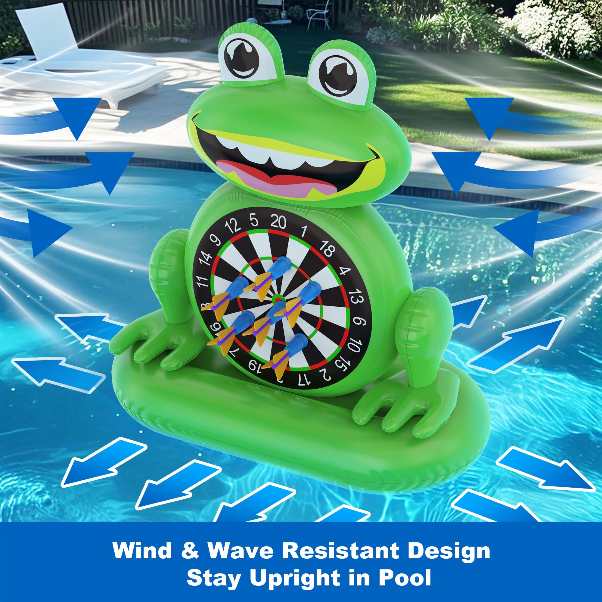 MOONTOY Ideal summer toy for pool parties, beaches, and family gatherings