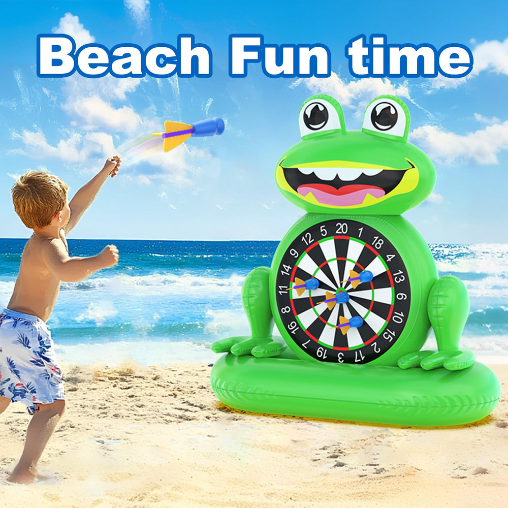 MOONTOY Tear-resistant PVC keeps this pool game durable for endless outdoor fun
