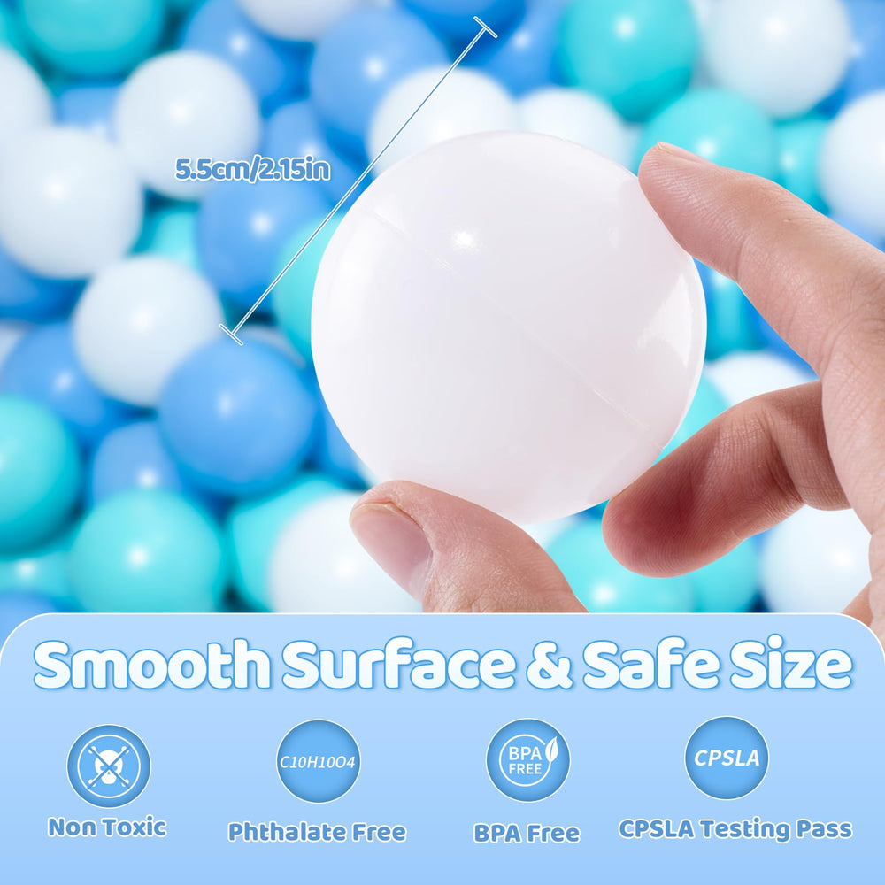MoonxHome 2.15 inch balls for ball pits with sturdy construction