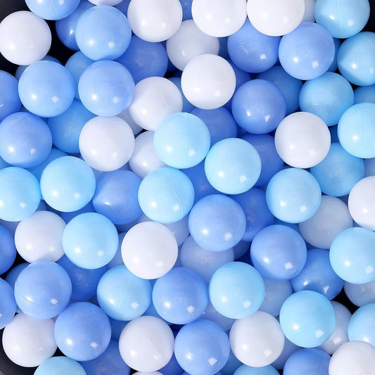 MoonxHome ball pit balls, 500pcs, bright colors for safe, engaging play sessions.