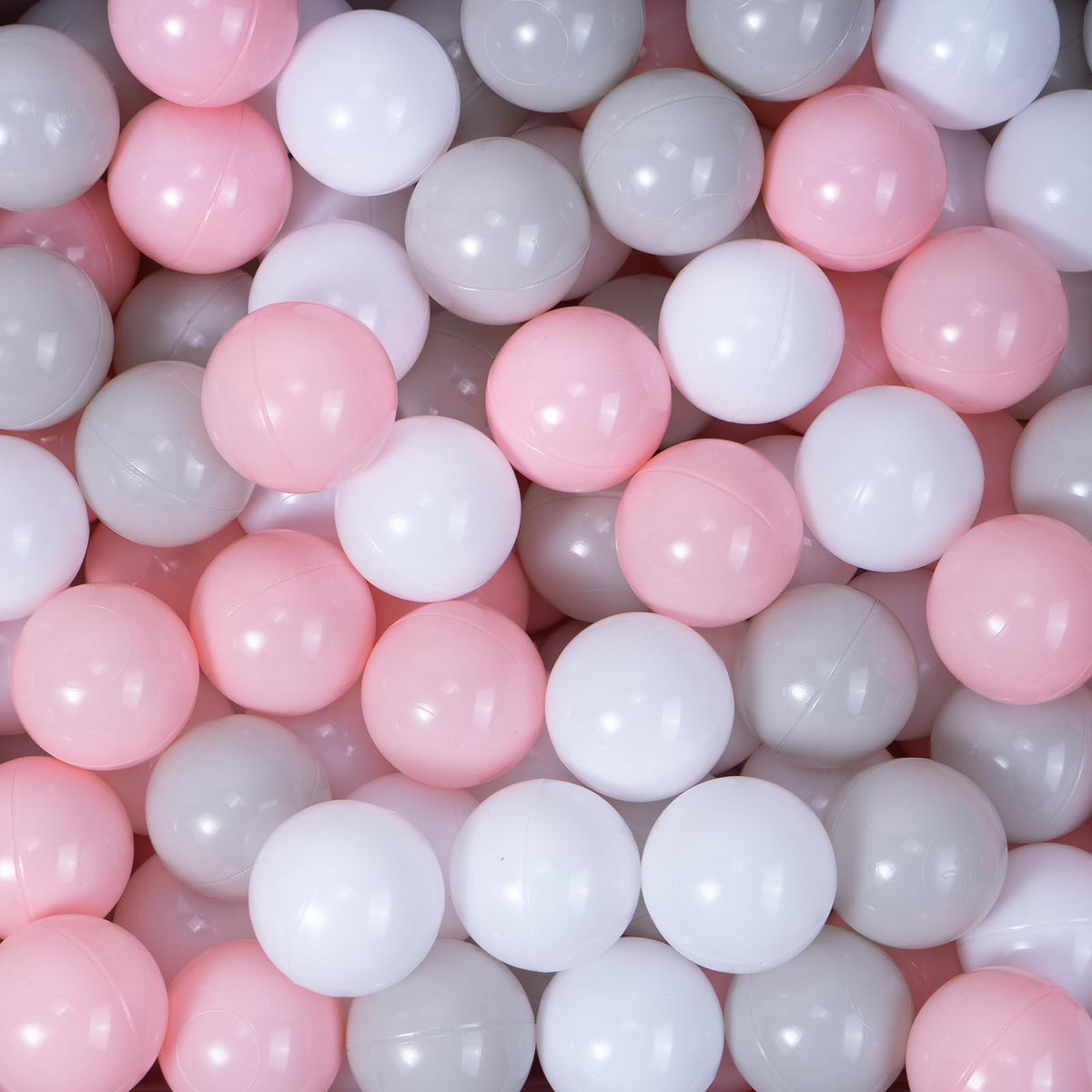 MoonxHome ball pit balls white, safe for toddlers' play and easy to clean