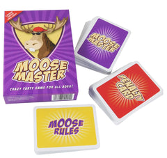 Moose Master group-laugh scene with friends playing, sparking quick ice breakers.