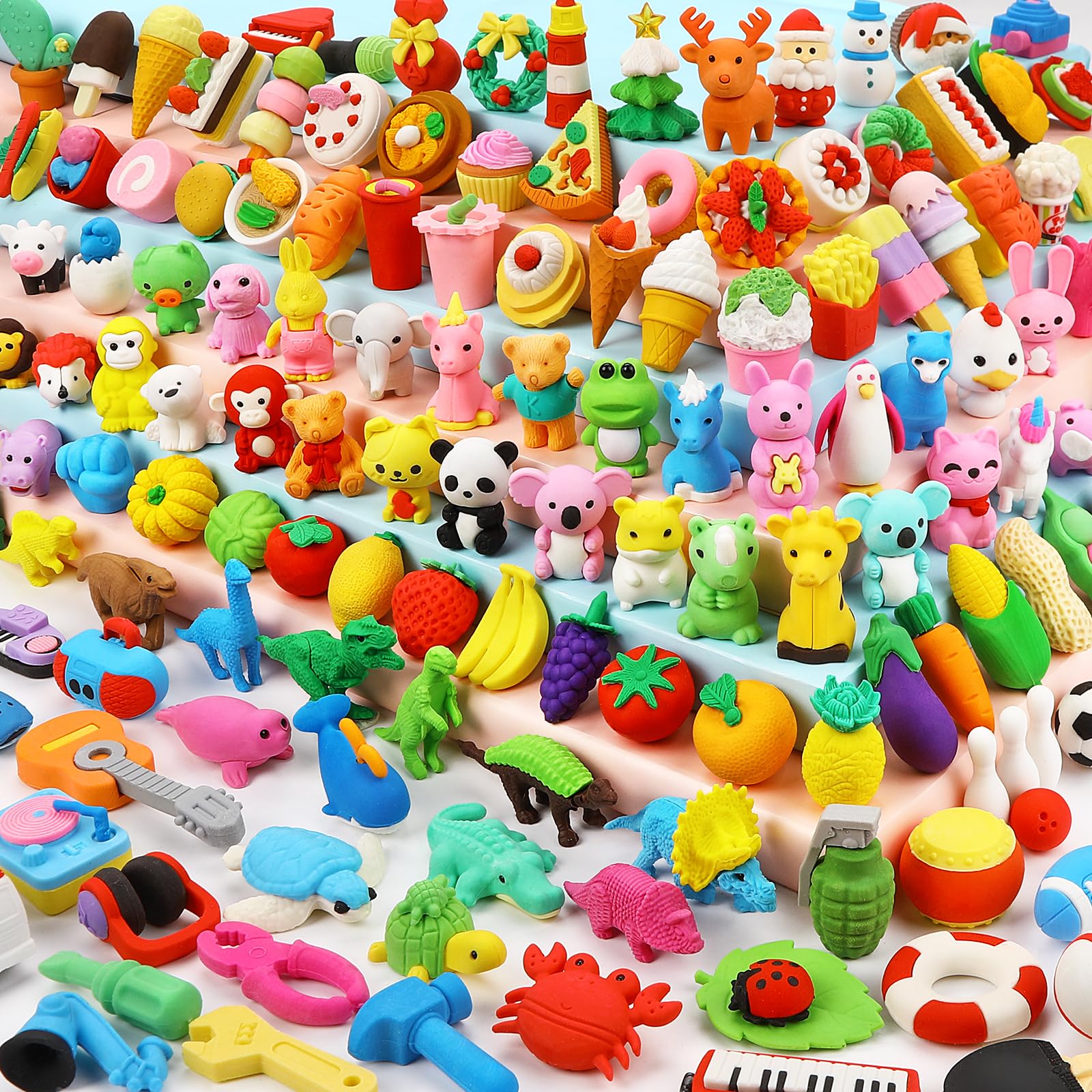 Moosia dolphin animal eraser for fun desk play and quick pencil cleanup