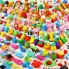 Moosia dolphin animal eraser for fun desk play and quick pencil cleanup