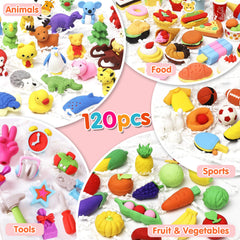 Moosia treasure box erasers make treasure hunts and party moments more playful.