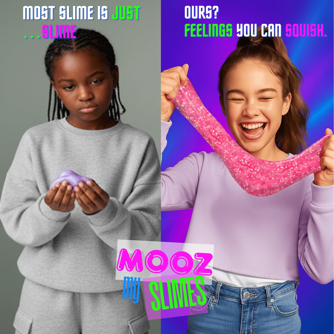 MOOZ Butter Slime offers glossy stretch and mess-free daily play