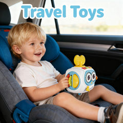 MoraBaby Robot Busy Cube BPA-free and rounded edges for safe play