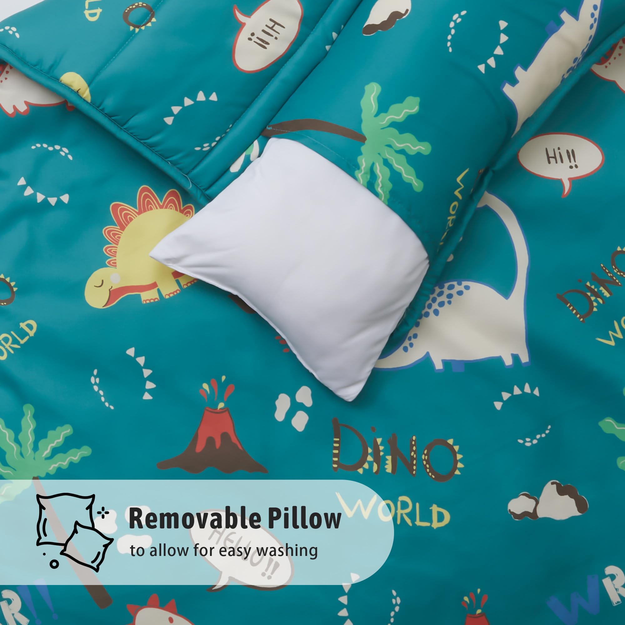 MORAIS nap mat roll-up design with strap for easy carrying and storage