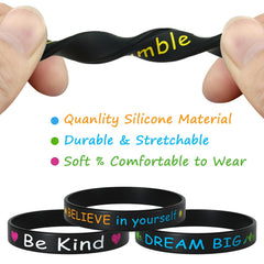 Morcheiong Be Kind wristband inspires everyday kindness.
