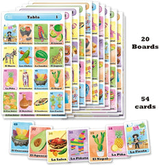 More Fiesta Lotería fiesta-themed design enhances home game nights