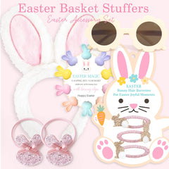 MOREDOTS bunny clips add sparkle while staying secure in hair