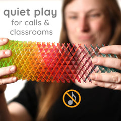 Morf Fidget Sensory Spring color shifts stimulate creativity and calm during work.