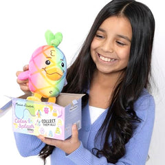 Moriah Elizabeth Burp plush soft and huggable on a shelf