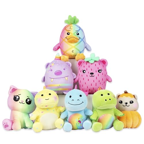Moriah Elizabeth Color Rush Derp plush for playful display and collectors