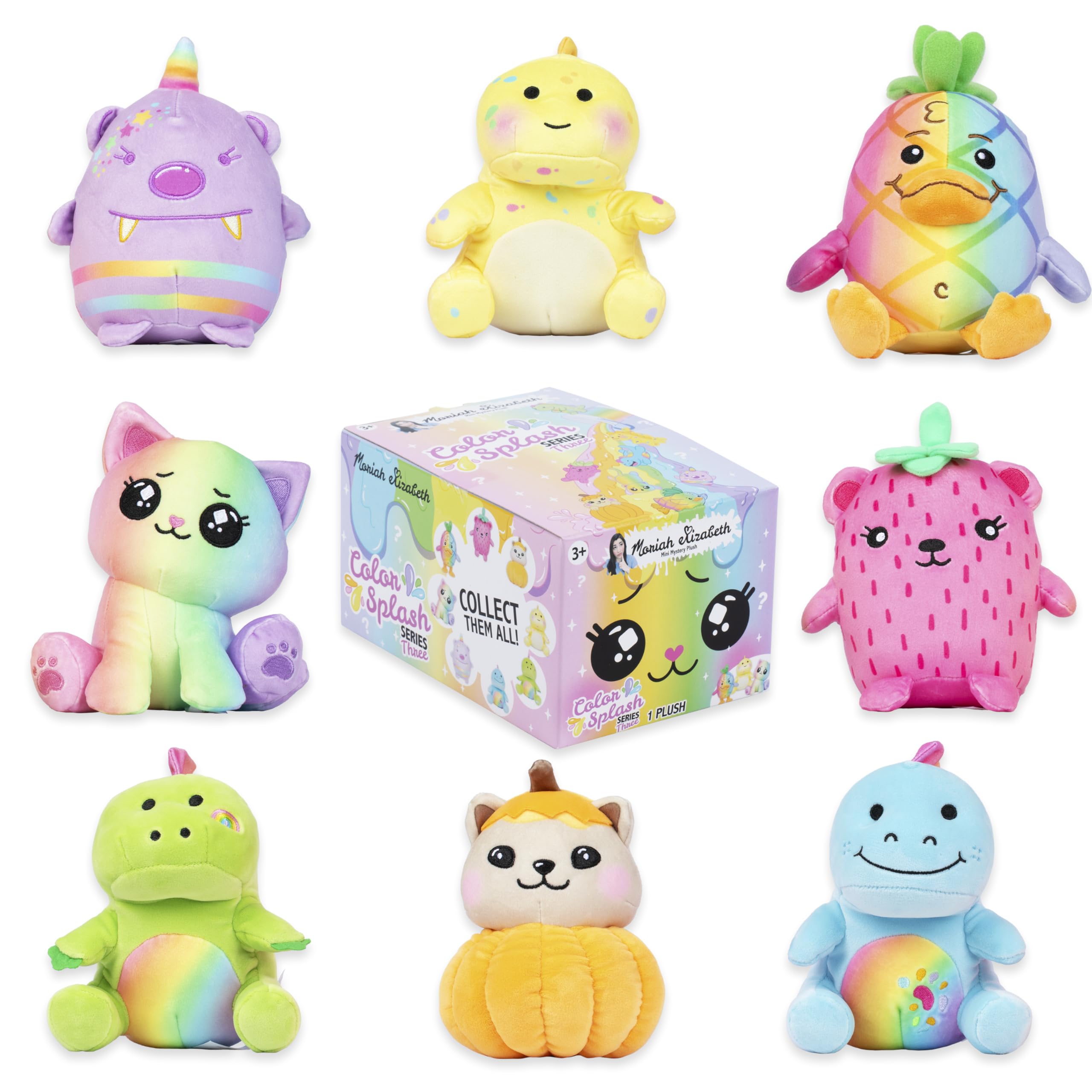 Moriah Elizabeth Color Rush Georgie plush for cozy hugs