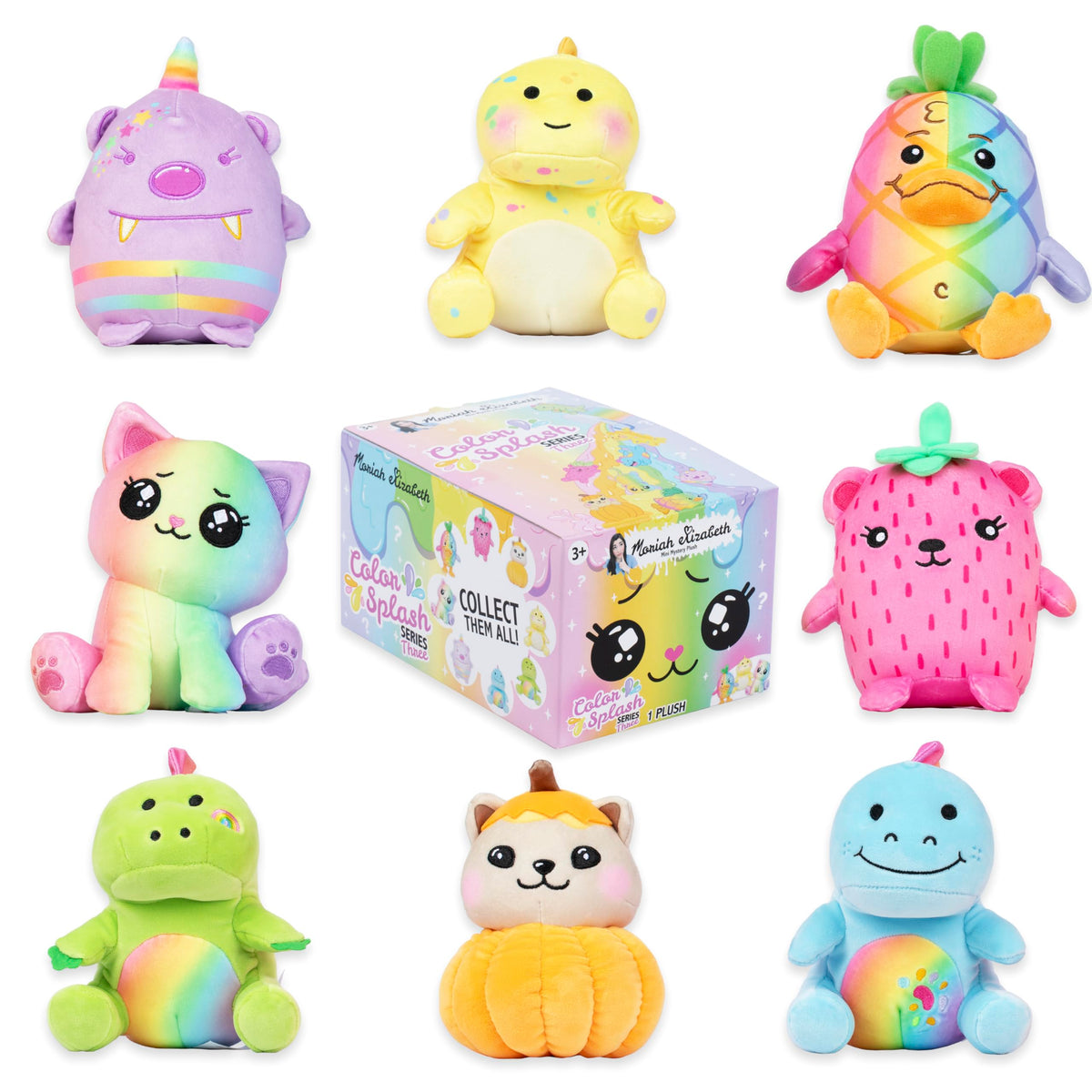 Moriah Elizabeth Color Rush Georgie plush for cozy hugs