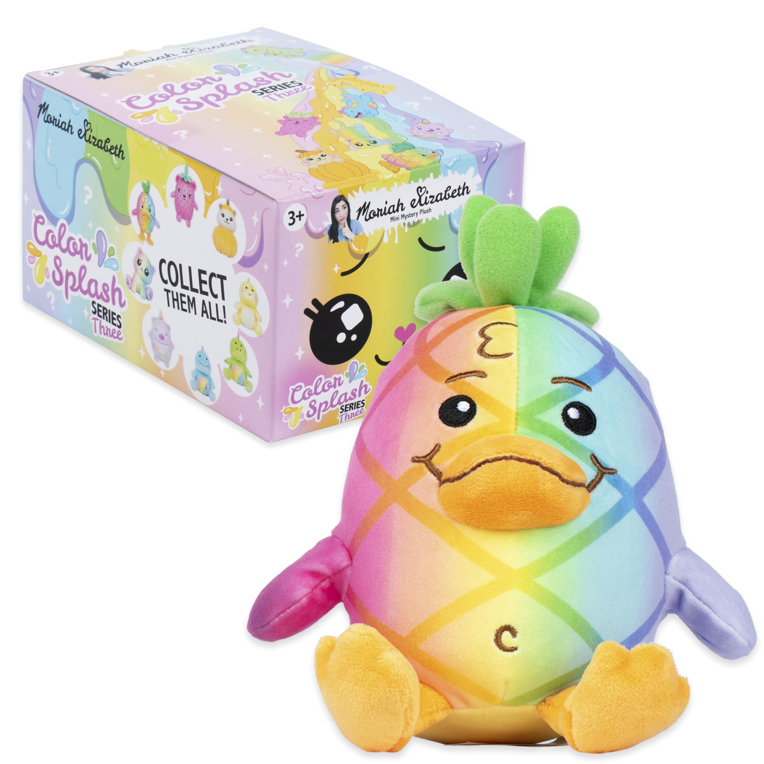 Moriah Elizabeth Strawbeary plush as a cuddly craft room companion