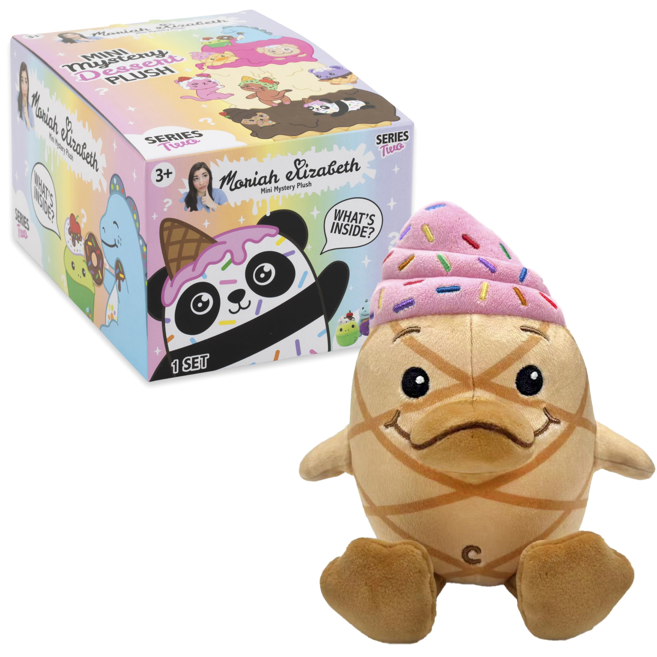 Moriah Elizabeth Dessert Cuepy plush, ideal for storytelling.
