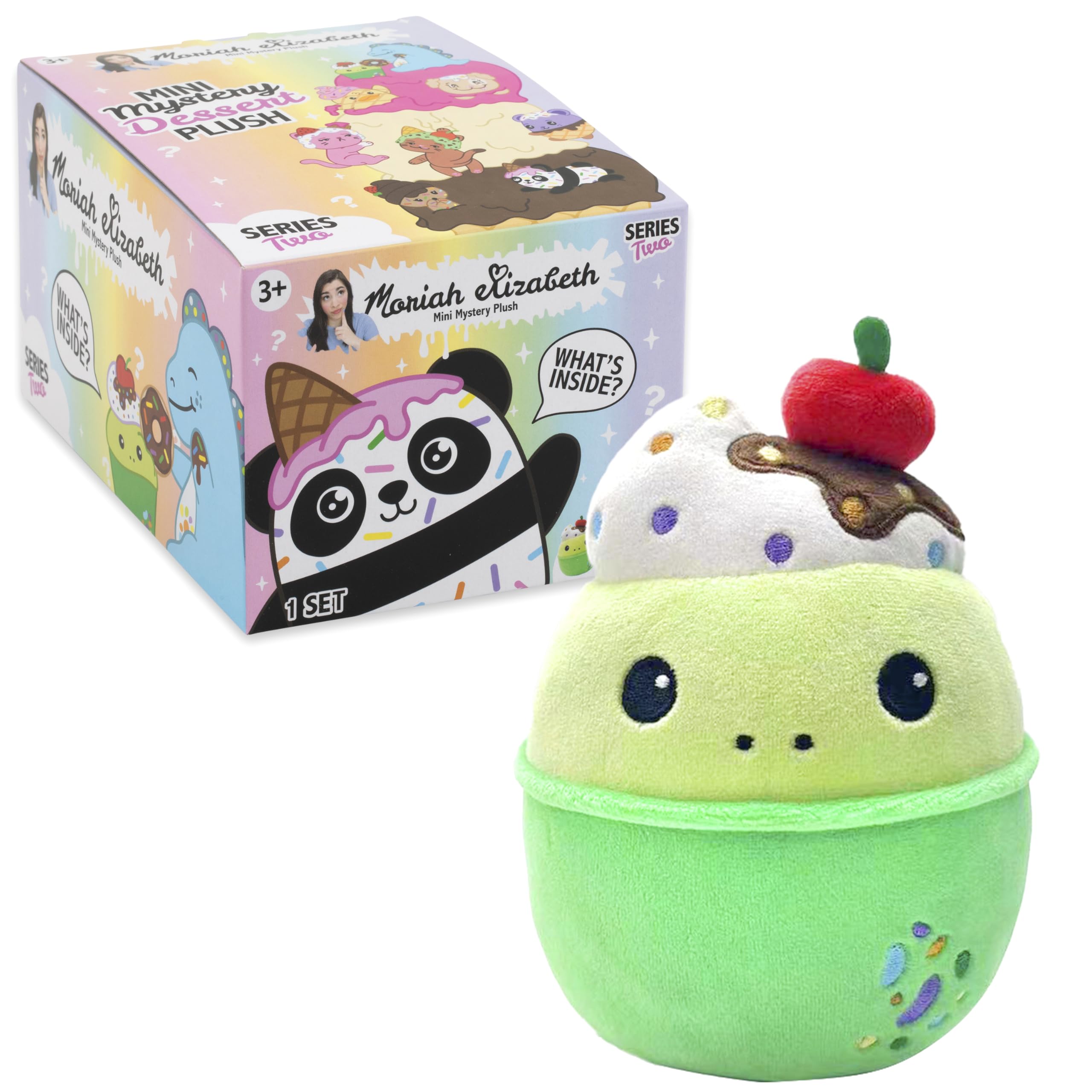 Moriah Elizabeth Dessert Georgie plush, adorable addition to mystery collection shelves.