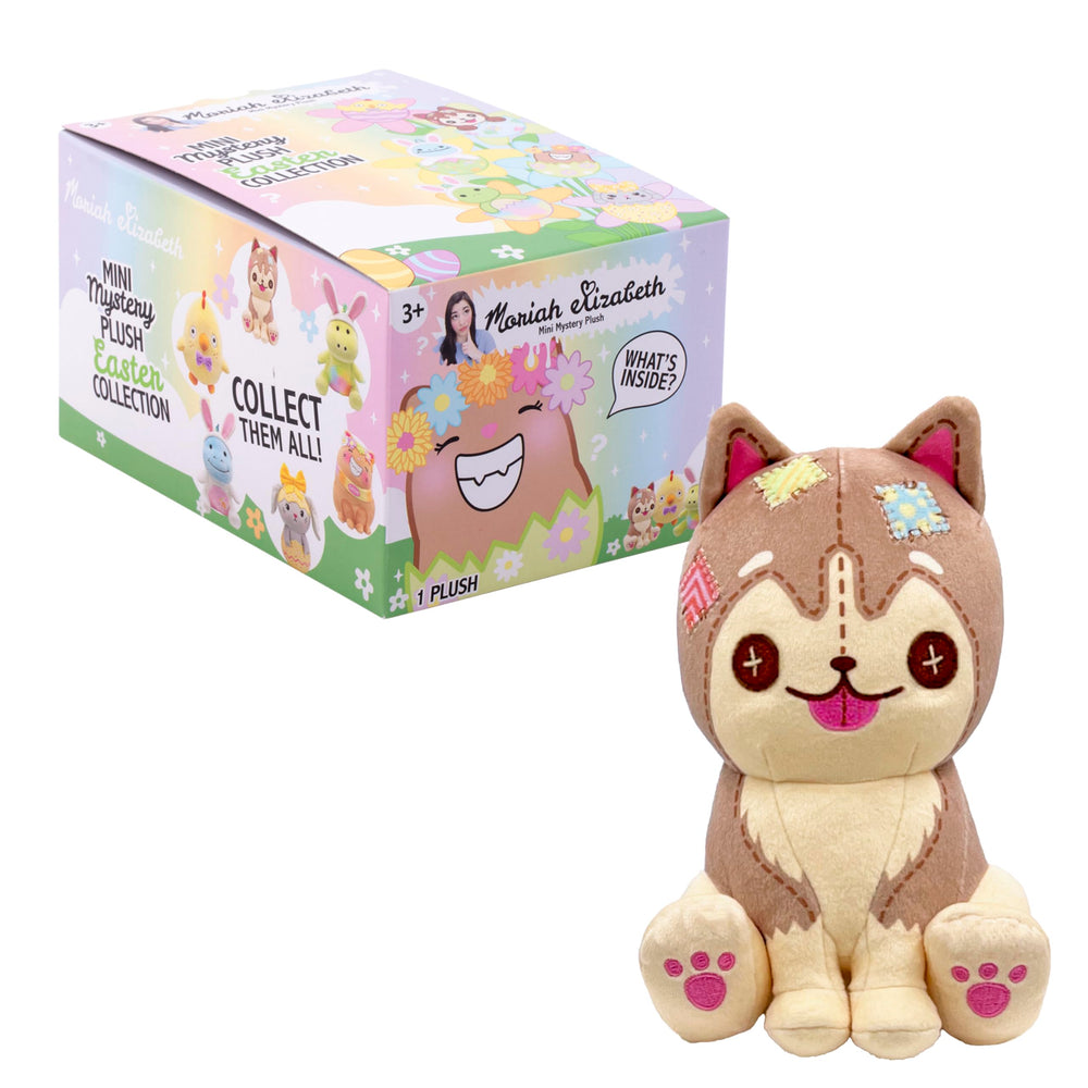 Moriah Elizabeth Easter Poopy plush with huggable feel for bedtime comfort.