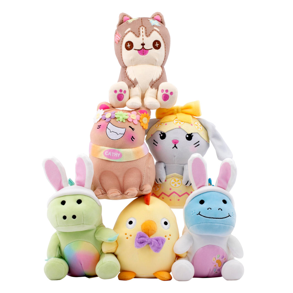 Moriah Elizabeth Mystery Plush with collector poster inside for fans and collectors.