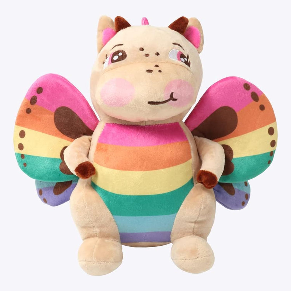 Moriah Elizabeth Rosie plushie front view for cozy cuddles