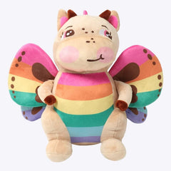 Moriah Elizabeth Rosie plushie side view ideal for desk or shelf decor