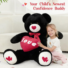 MorisMos Love Heart bear, face detail, irresistibly sweet expression for gifting.