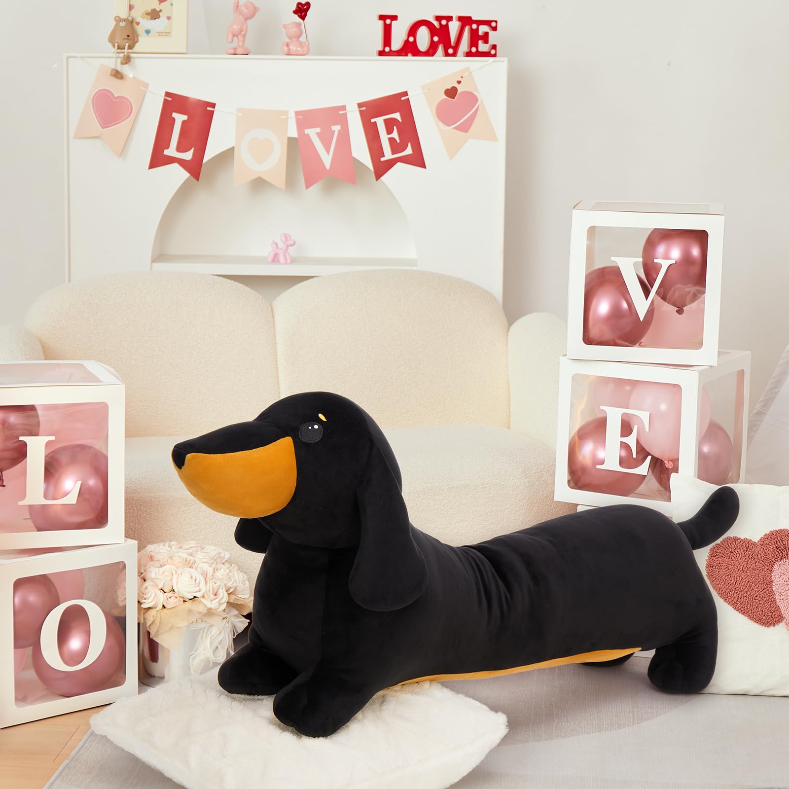 MorisMos care tips for reviving the large dachshund plush