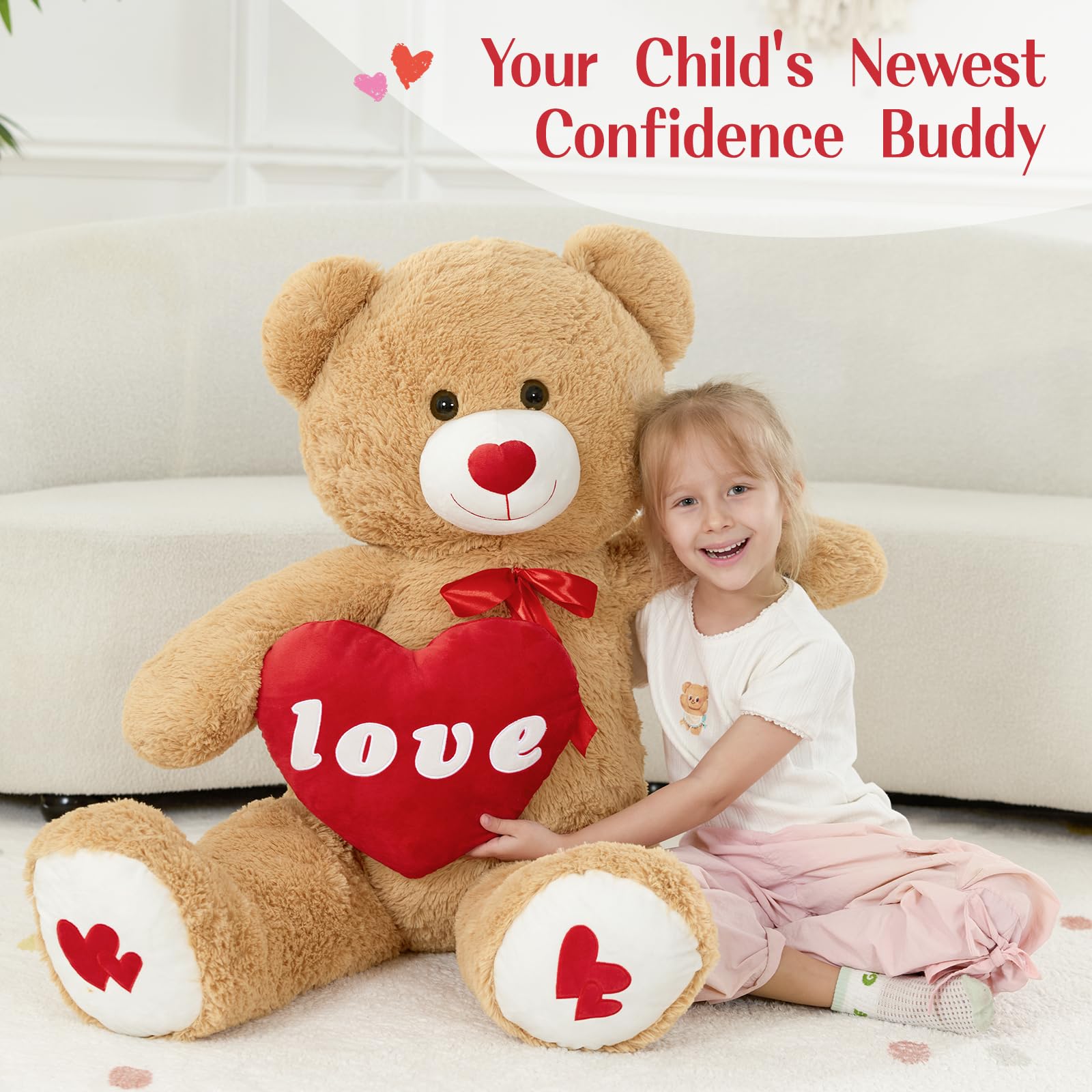MorisMos I Love You phrase on bear highlights sentiment for anniversaries