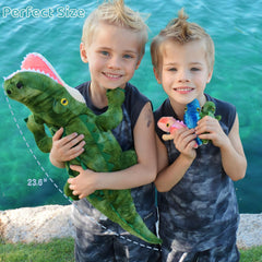 MorisMos plush alligator sleepy face ideal for bedtime comfort