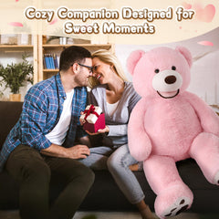 MorisMos bear displays big footprints for playful display and decor.