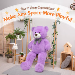 MorisMos teddy hugging pose emphasizes comforting companion for imaginative play.