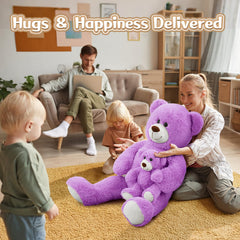 MorisMos ultra-plush hypoallergenic teddy with reinforced stitching for durable hugs.