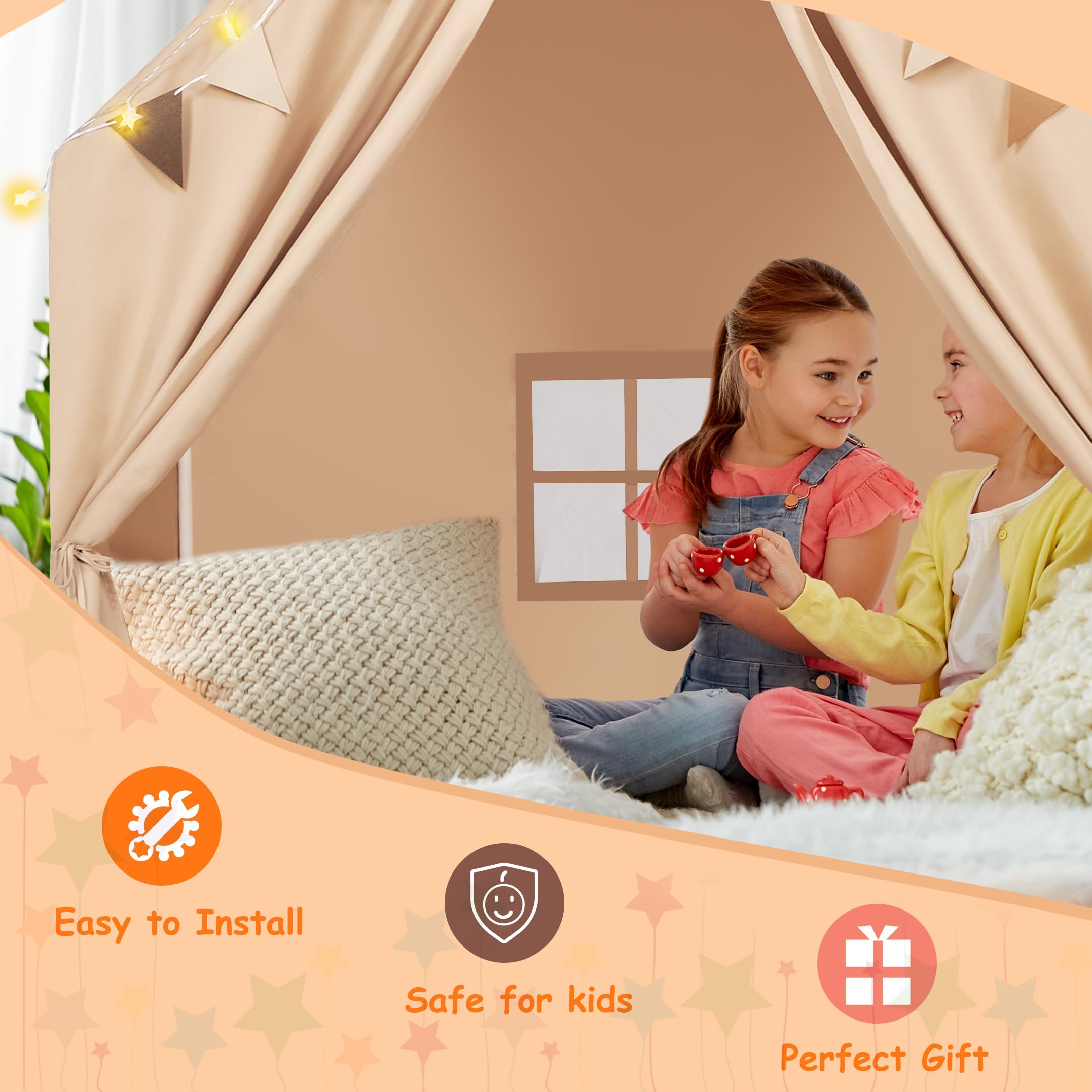 MORITECK breathable windows and curtain offer a cozy, home-like atmosphere