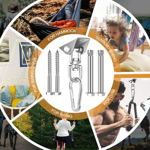 Mornihima yoga and hammock setup bracket supports flexible, safe practice spaces.