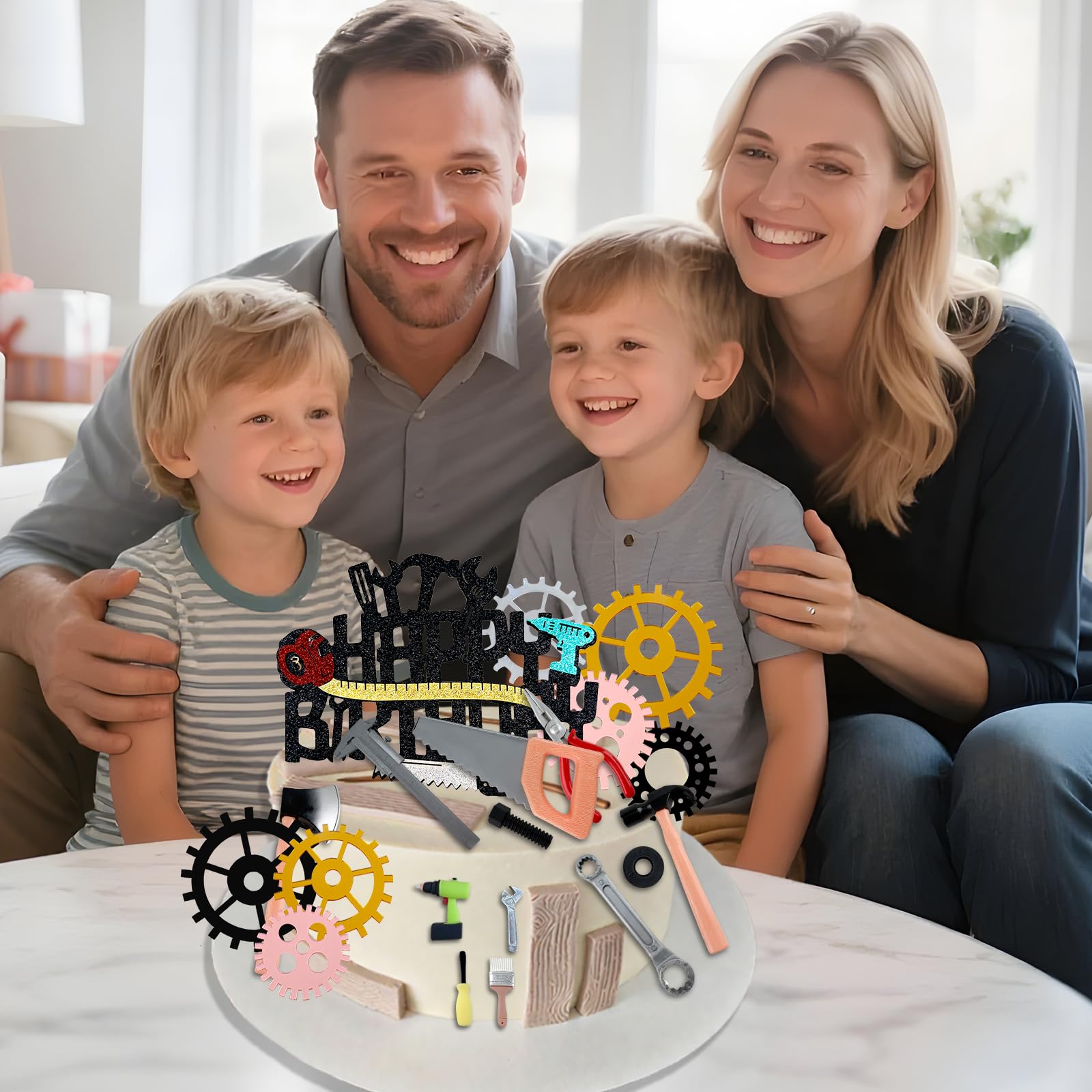Morofme tools cake topper ruler measure for adjustable display