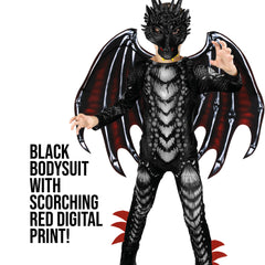 Morph dragon mask for a bold, fierce finish