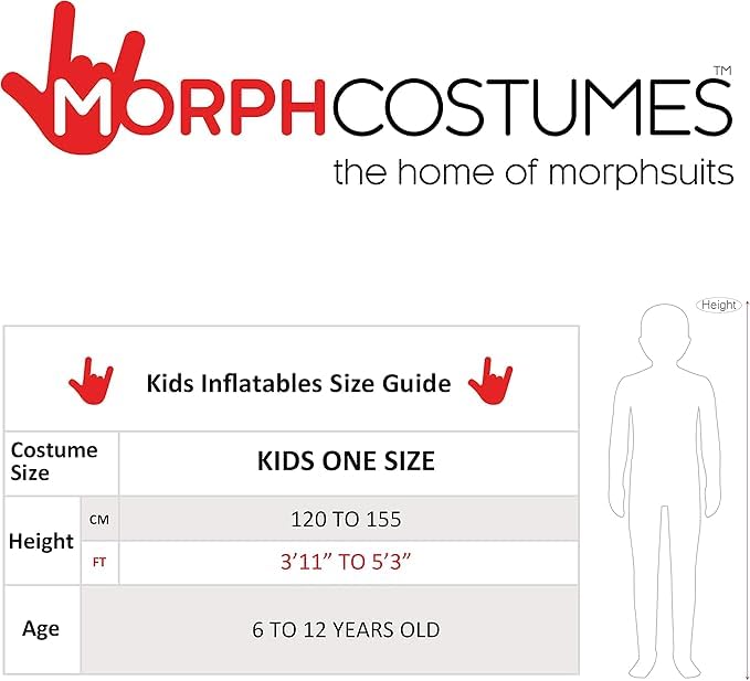Morph Kids Alien Costume worn over clothes for easy dress-up