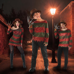 Morph Nightmare Killer slasher print creates an eye-catching horror character design.