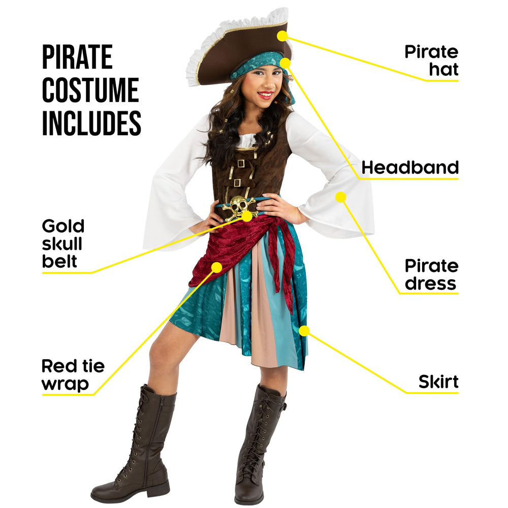 Morph Pirate Captain belt adds authentic finishing touch to the buccaneer look