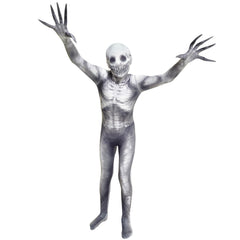 The Rake quick-release hood on Morphsuits for easy removal during play
