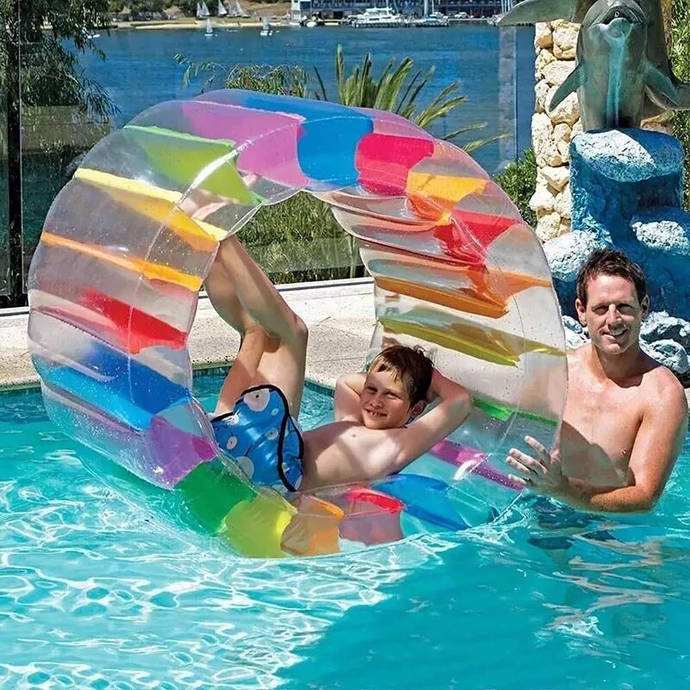 MorTime portable float inflates and deflates easily for storage