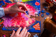 Mosaic Puzzles gift-ready box presentation enhances holiday gifting options